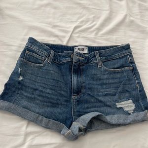 Used twice Paige jimmy jimmy denim shorts